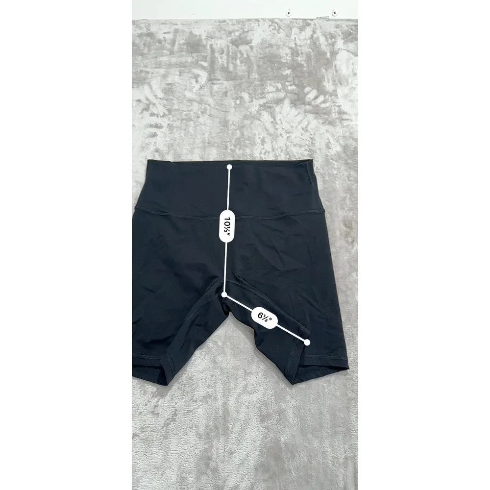 Shorts Womens Size 12 Black Active Lightweight Yoga Bike V by‎ Gitana EUC
